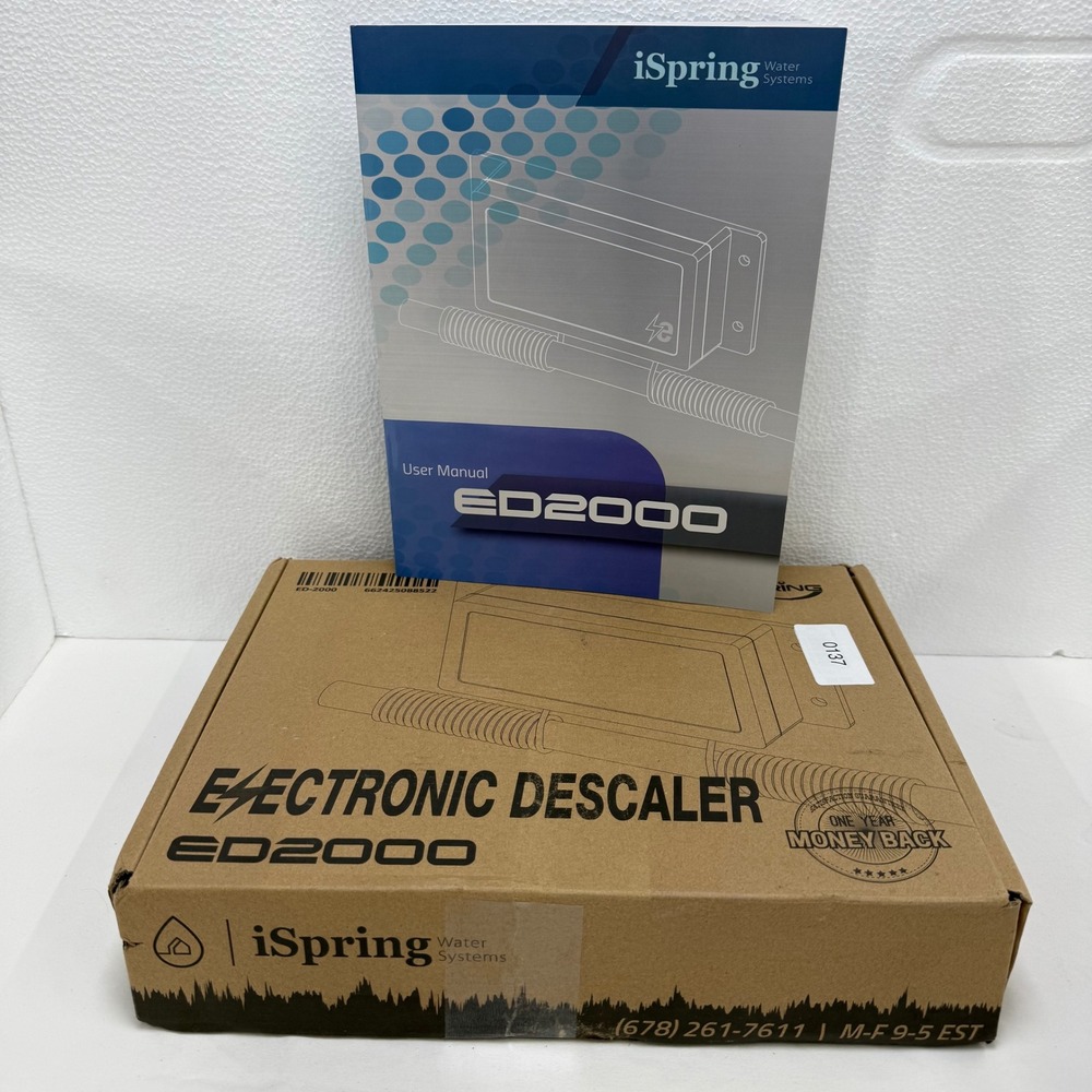iSpring Electronic Descaler White ED2000 Whole House Salt-Free System